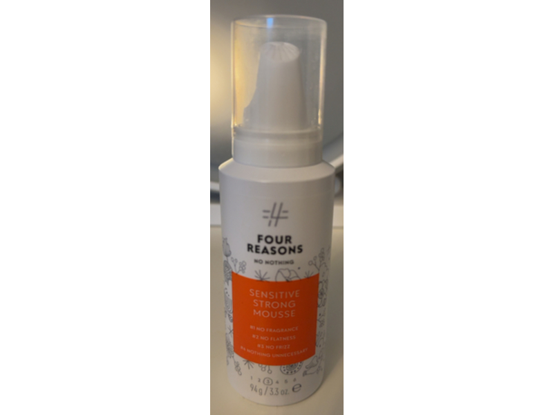 Four Reasons Sensitive Strong Mousse, 3.3 oz/94 g