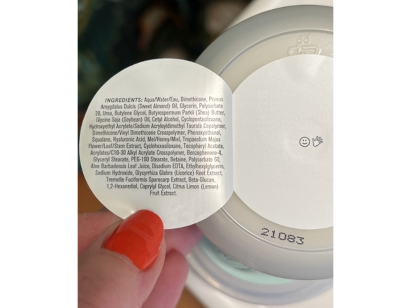 Glossier Moisturizing Moon Mask, Soothing Face Treatment, 3 fl oz/90 mL