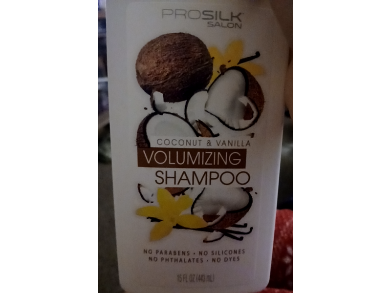 Prosilk Salon Volumizing Shampoo, Coconut & Vanilla, 15 fl oz/443 mL