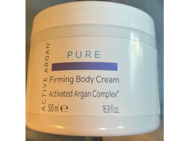 Active Argan Pure Firming Body Cream, 16.9 fl oz/500 mL