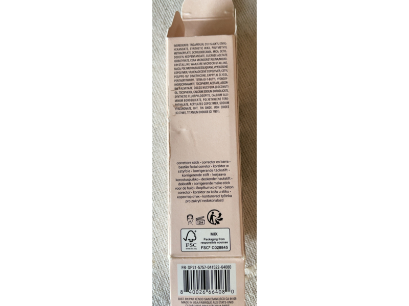 Fenty Beauty Match Stix Corrector Skinstick, Rose Quartz, 0.25 oz/7.10 g