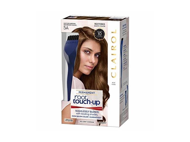 Clairol Nice N' Easy Root Touch-Up Hair Coloring Tools, 5a Medium Ash Brown