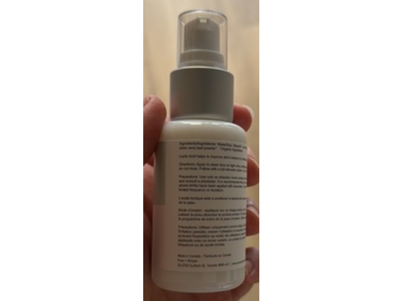 Pure + Simple Lactic Acid Plus, 50 mL