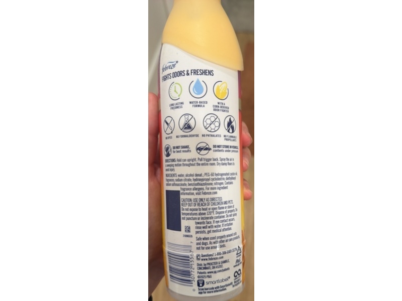 Febreze Luxe Air Mist, Summer Golden Hour, 8.8 oz/250 g