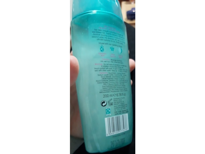 Xhc Hydration Locking Shampoo, Hyaluronic, 6.76 fl oz/200 mL