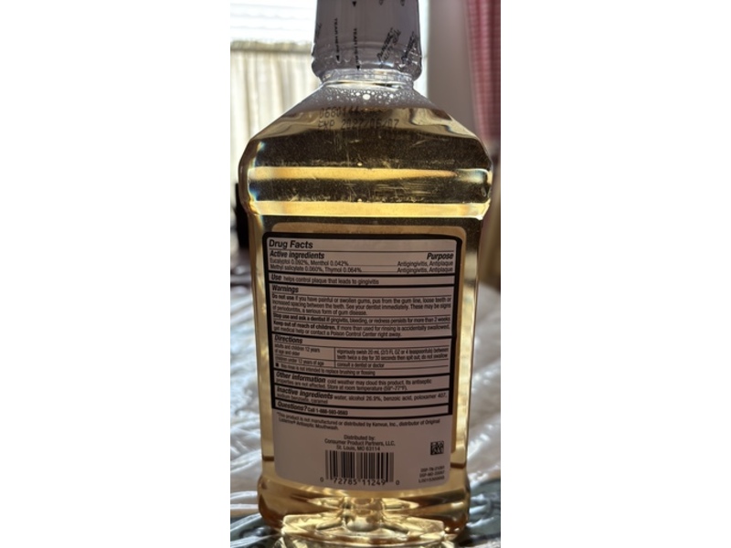 Swan Antiseptic Mouth Rinse, Original, 16.9 fl oz/500 mL, Pack Of 2