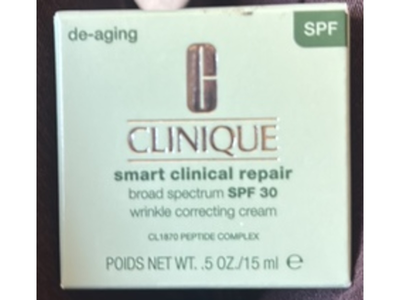 Clinique Smart Clinical Repair Wrinkle Correcting Cream, SPF 30, 0.5 oz/15 mL