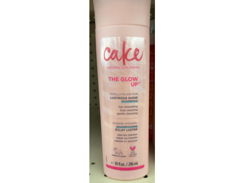 Cake Lustrous Shine Shampoo, The Glow Up, 10 fl oz/296 mL