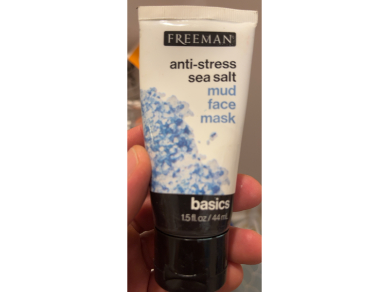 Freeman Anti-stress sea salt mud face mask, Basics, 15 fl oz/44 mL