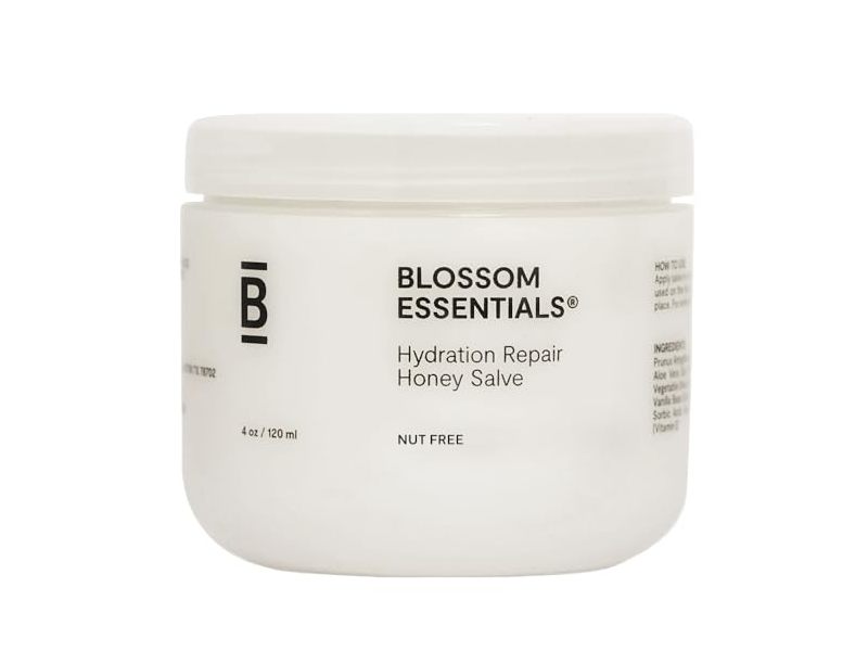 Blossom Essentials Hydration Repair Salve, Honey, Nut Free, 4 oz/120 mL