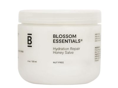 Blossom Essentials Hydration Repair Salve, Honey, Nut Free, 4 oz/120 mL