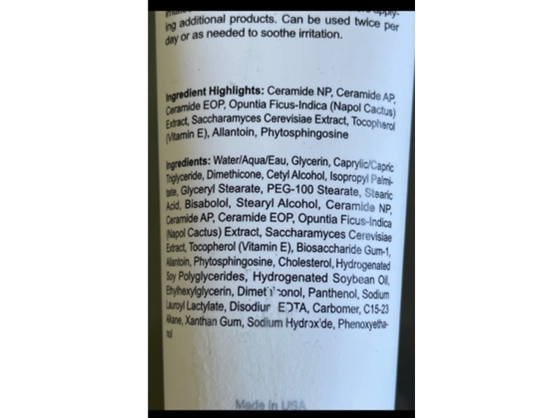 Drmtlgy Anti-Aging Soothe + Recovery Cream, 3 oz/85 g