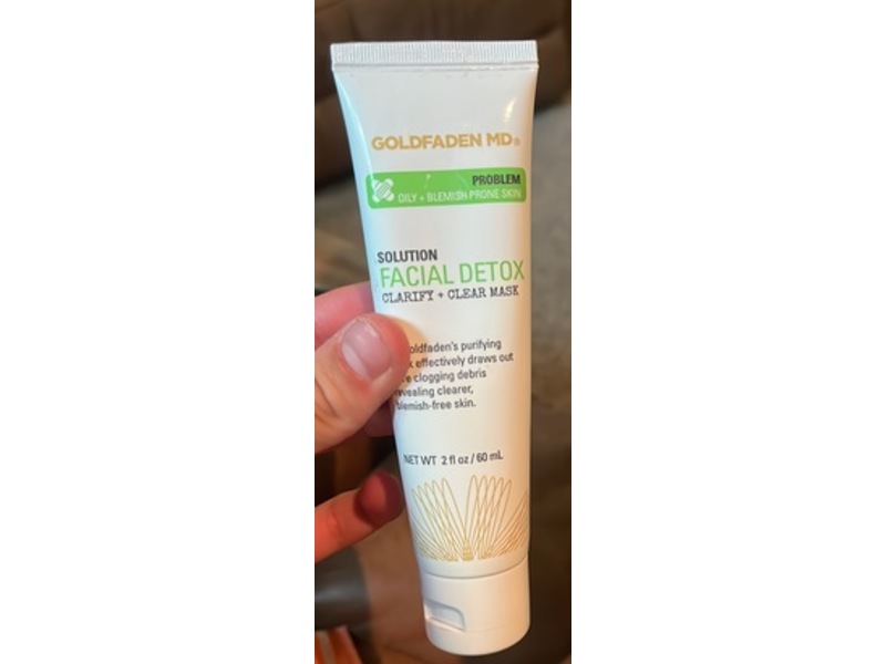 Goldfaden MD Facial Detox Clarify + Clear Mask, 2 fl oz/60 mL