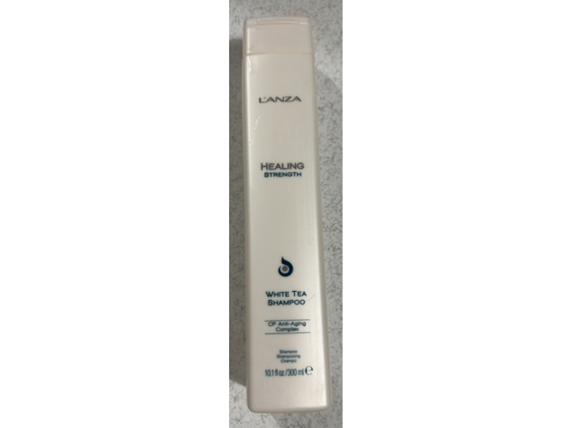 L'anza Healing Strength Shampoo, White Tea, 10.1 fl oz/300mL