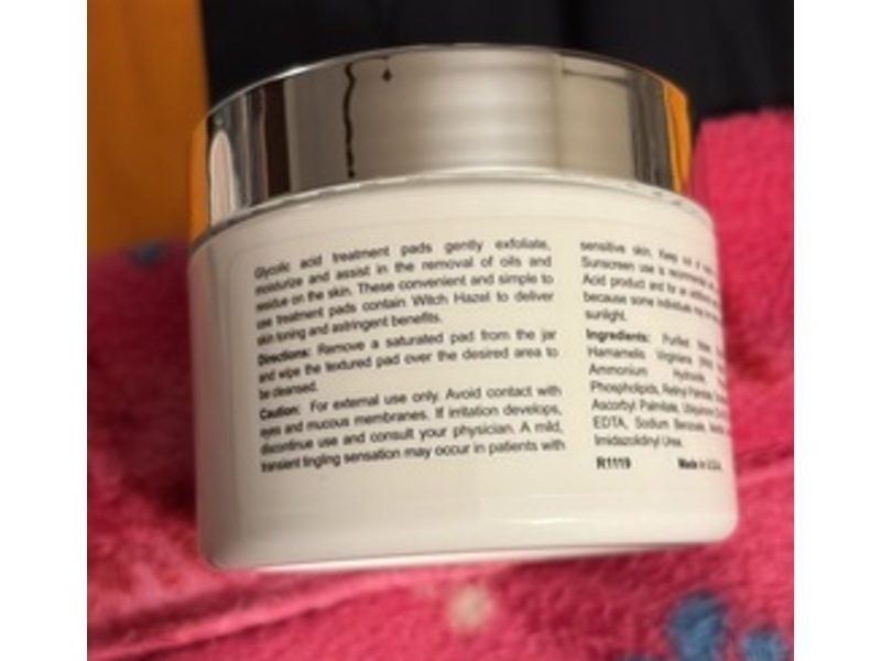 Skin Dimensions Glycolic Retexturizing Pads, 60 Count