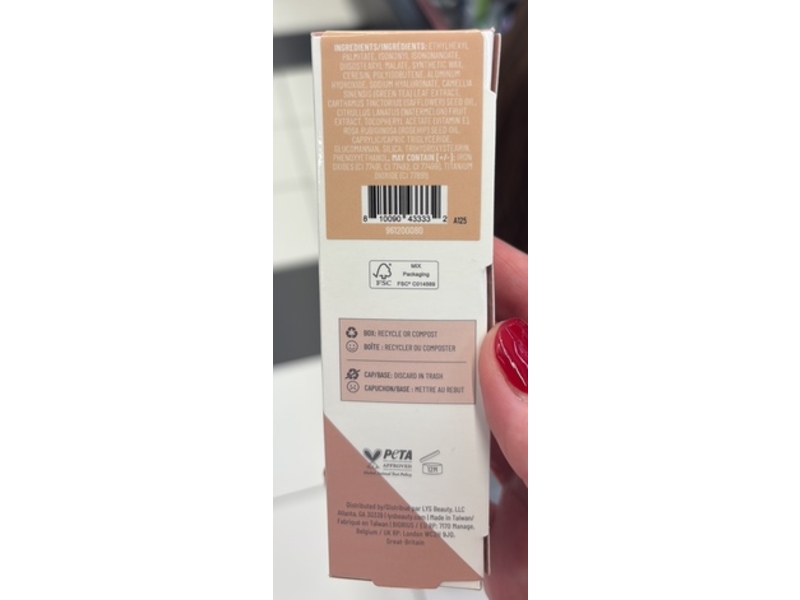 Lys Beauty Triple Fix Serum Skin Tint Stick, MN3 Neutral Buff, 0.25 oz/7.2 g