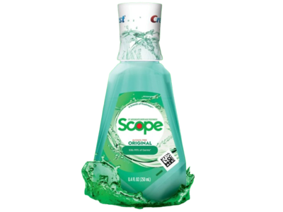 Crest Scope Original Mouthwash, Wintergreen, 8.4 fl oz/250 mL