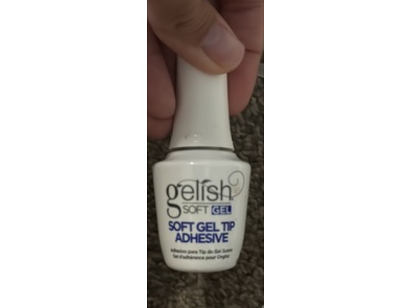 Gelish Soft Gel Tip Adhesive, 0.5 fl oz/15 mL