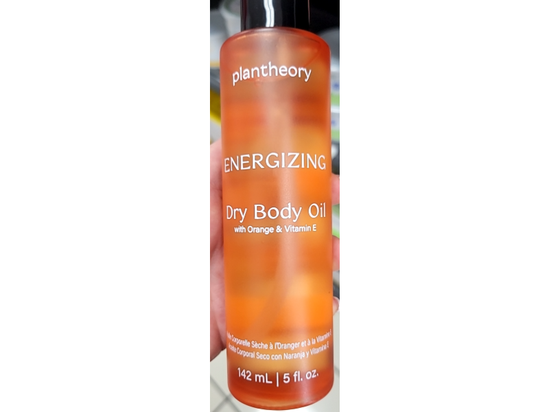 Plantheory Energizing Dry Body Oil, Orange & Vitamin E, 5 fl oz/142 mL