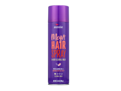 Aussie Mega Hair Spray, Jojoba Oil & Sea Kelp, 14 oz/396 g
