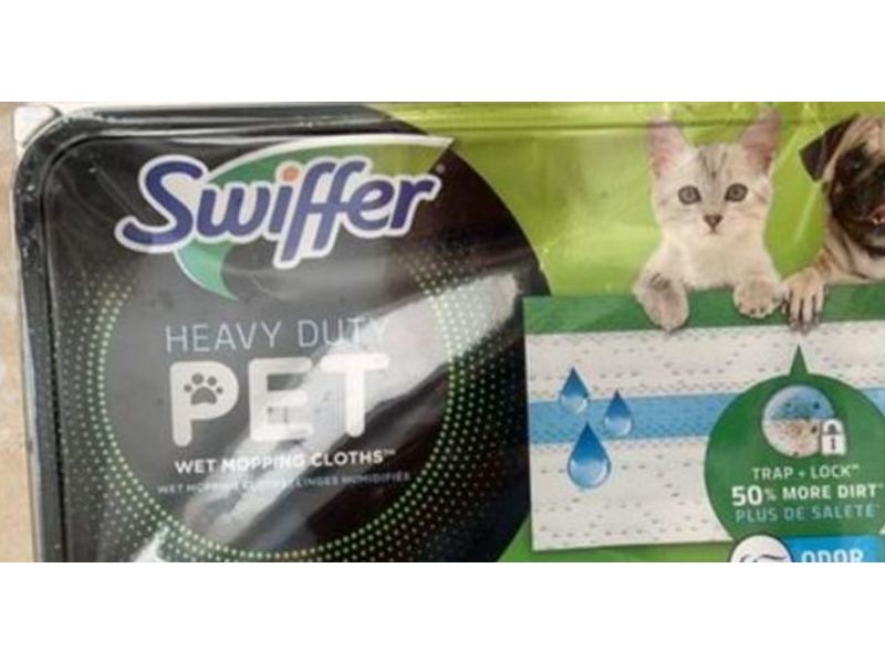Swiffer Heavy Duty Pet Wet Mopping Cloths, Odor Defence, 32 Count