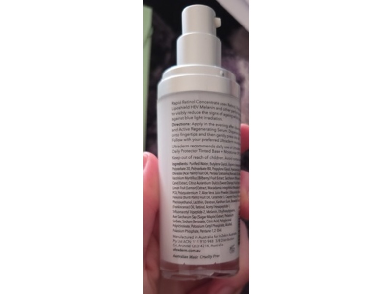 Ultraderm Rapid Retinol Concentrate, 1.01 fl oz/30 mL