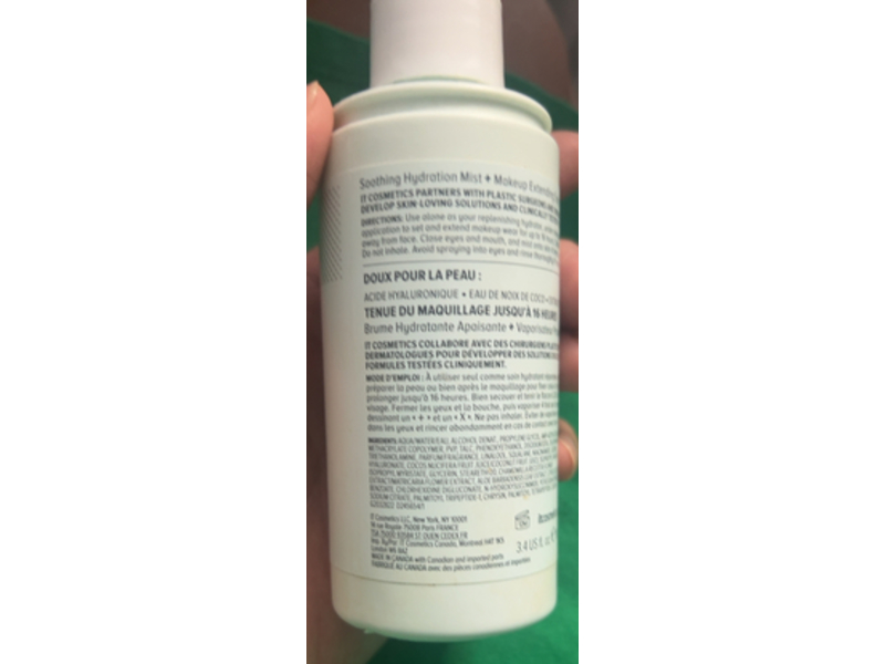 It Cosmetics Your Skin But Better Setting Spray, 3.4 fl oz/100 mL