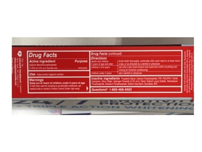 Colgate Optic White Platinum Toothpaste, 4.1 fl oz/116 g