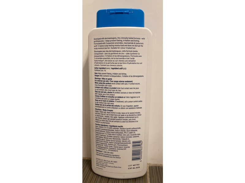 CeraVe Anti-Dandruff Hydrating Shampoo, 355 mL