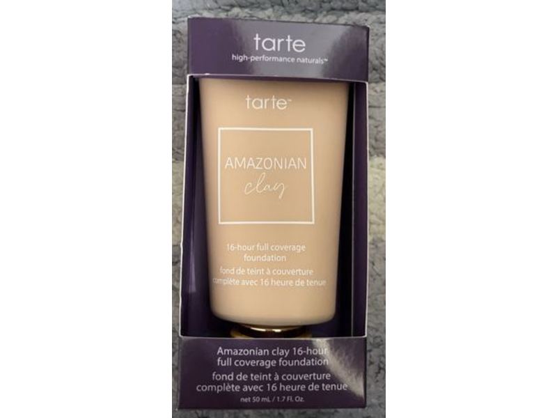 Tarte Amazonian Clay Foundation, 26B Light-Medium Beige, 1.7 fl oz/50 mL