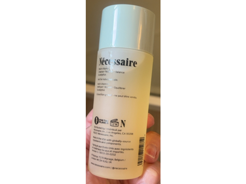 Necessaire The Body Wash, Eucalyptus, 3.4 fl oz/100 mL