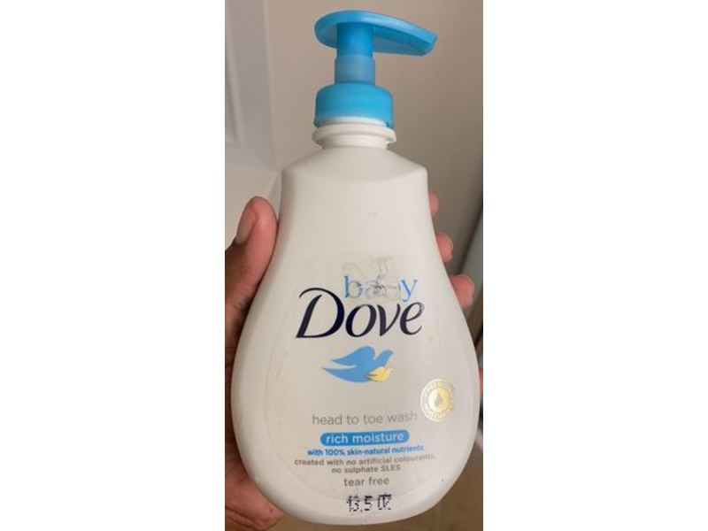 Baby Dove Head To Toe Wash, Rich Moisture,13.52 fl oz/400 mL