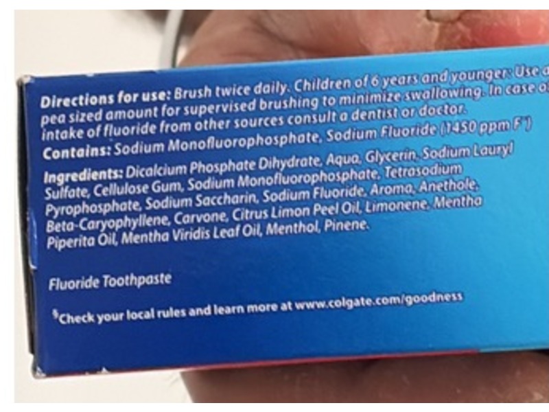 Colgate Maximum Cavity Protection Toothpaste, 75 mL