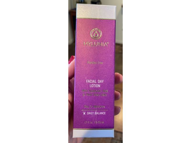 Hylunia Facial Day Lotion, Daily Balance, 1.7 fl oz/50 ml