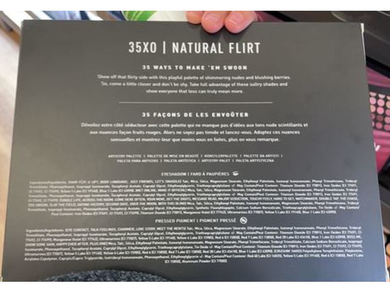 Morphe 35xo Natural Flirt Artisary Palette, 1.44 oz/41 g