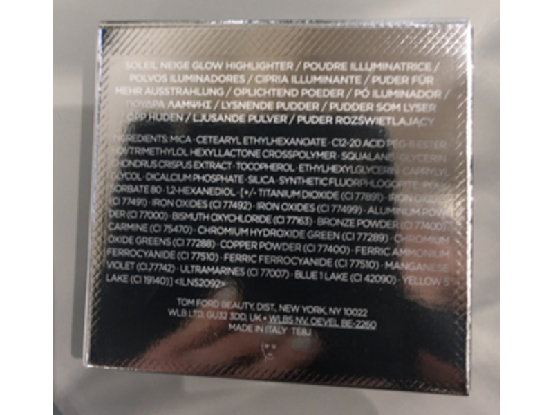 Tom Ford Soleil Neige Glow Highlighter, Gran Paradis, 0.21 oz/6 g