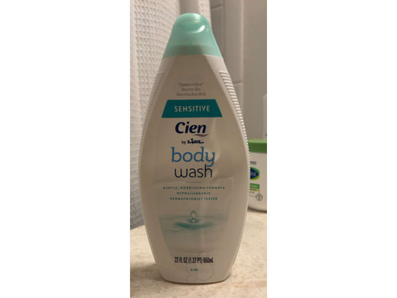 Cien By Lidl Sensitive Body Wash, 22 fl oz/650 mL