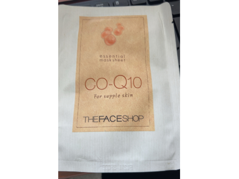 The Face Shop CO-Q10 Essential Masksheet, 0.74 fl oz/22 mL