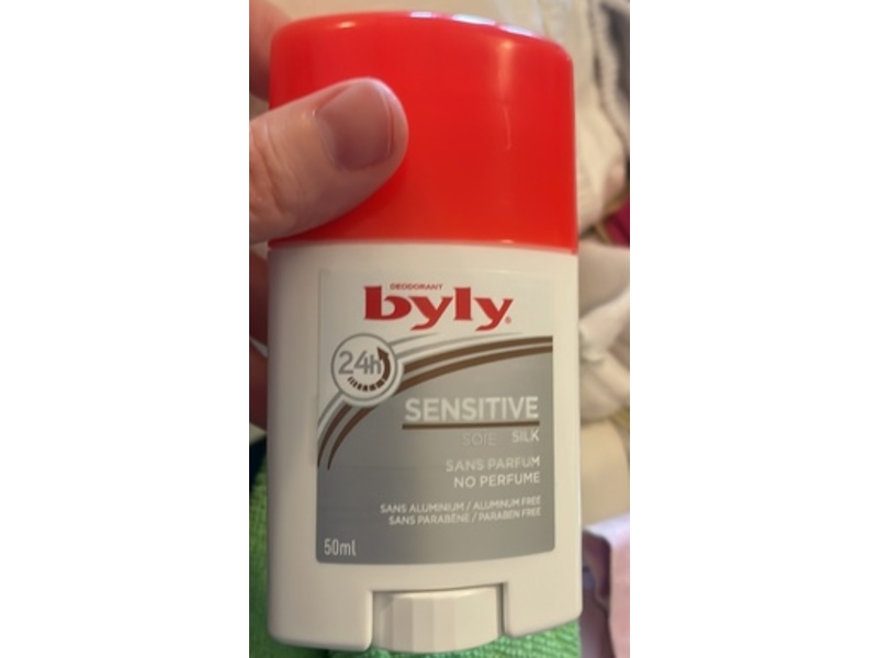 Byly Sensitive Deodorant, Silk, 50 mL