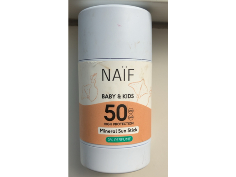 Naif Baby & Kids Mineral Sun Stick, SPF50, 36 g