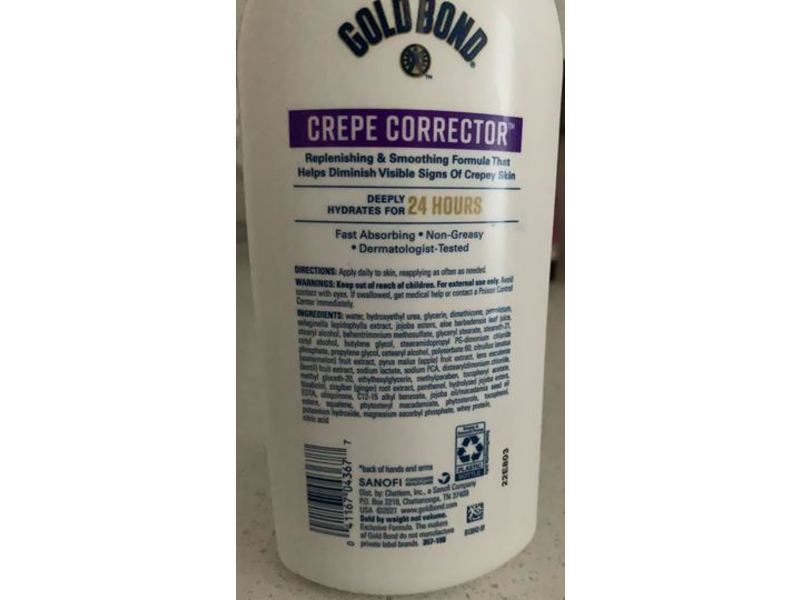 Gold Bond Age Renew Crepe Corrector Body Lotion, Normal To Dry Skin, 14 oz/386 g