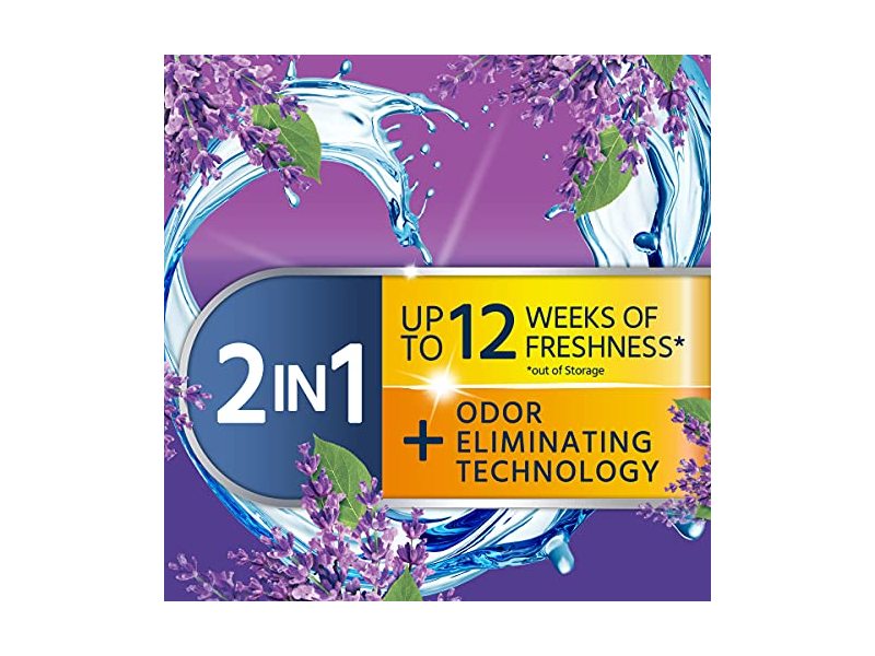 Purex Crystals Laundry Booster, Lavender Blossom, 21 oz/595 g