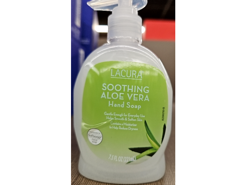 Lacura Soothing Aloe Vera Hand Soap, 7.5 fl oz/221 mL