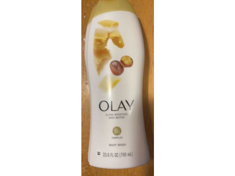 Olay Body Wash, Ultra Moisture Shea Butter, B3 Complex, 23.6 fl oz/700 mL