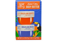 SPA Luxury Body Butter, Brazilian Hibiscus & Brazilian Orchid, 2 oz/57 g, Pack of 2 - thumbnail 1