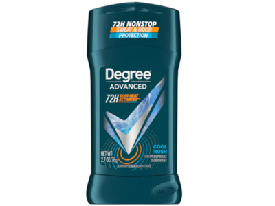 Degree Advanced Antiperspirant Deodorant, Cool Rush, 2.7 oz/76 g, 12 Count