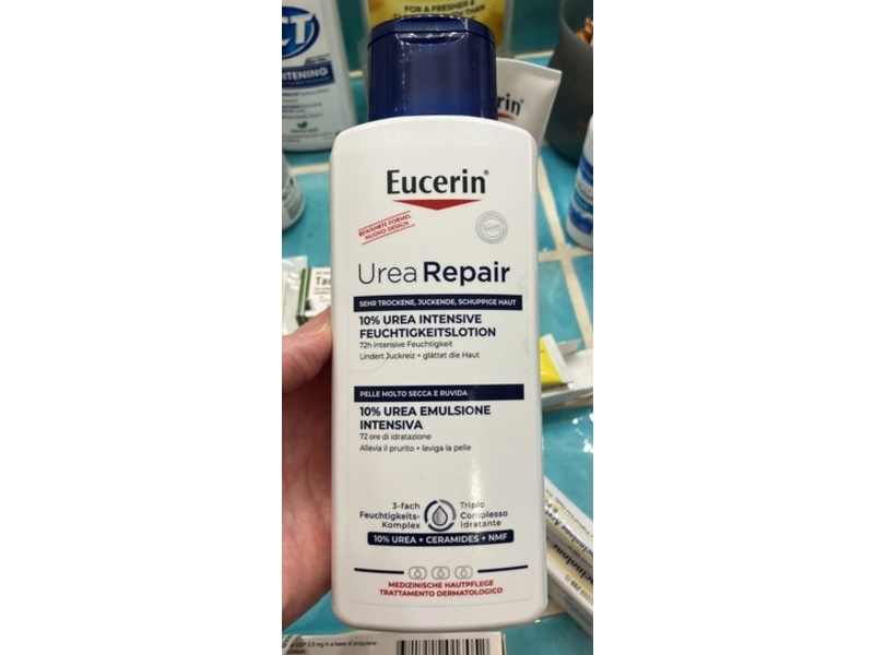 Eucerin Urea Repair Intensive Body Emulsion, 250 mL