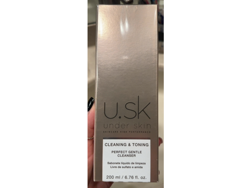 Under Skin Cleaning & Toning Perfect Gentle Cleanser, 6.76 fl oz/200 mL