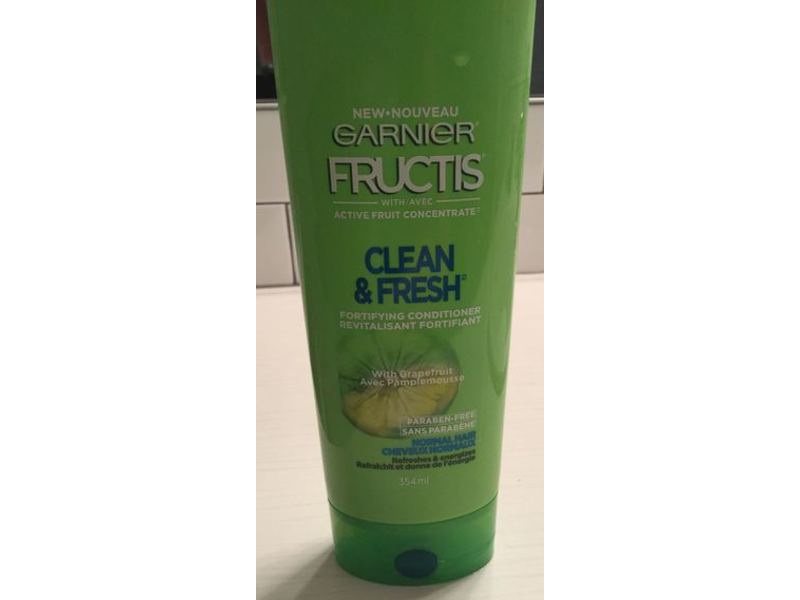 Garnier Fructis Clean & Fresh Fortifying Conditioner, 354 mL