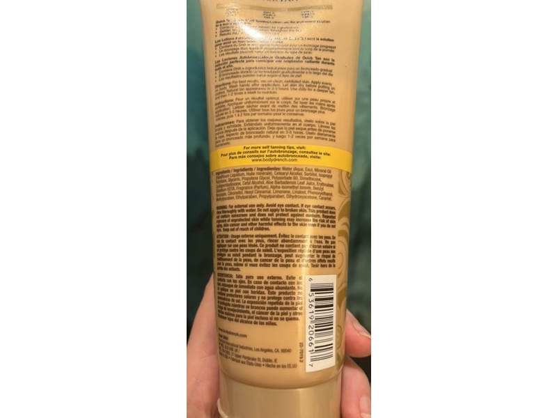 Body Drench Quick Tan Gradual Self Tanner, Medium, 8 fl oz/236 mL